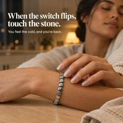 Hemira Hematite Bracelet | Your Natural Solution for Your Cycle