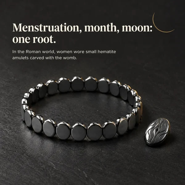 Hemira Hematite Bracelet | Your Natural Solution for Your Cycle