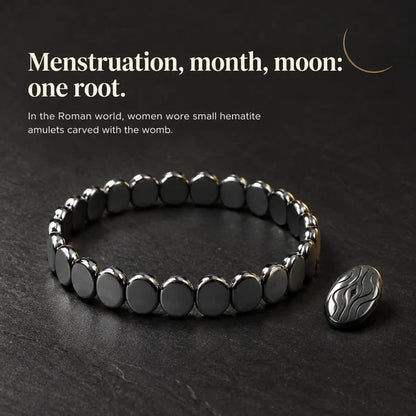 Hemira Hematite Bracelet | Your Natural Solution for Your Cycle