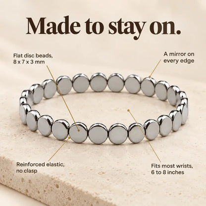 Hemira Hematite Bracelet | Your Natural Solution for Your Cycle